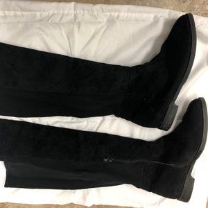 Over the Knee Suede Boot